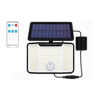 SOLARNY NAŚWIETLACZ LED 7W 6000K Z CZUJNIKIEM ZMIERZCHU I PIR