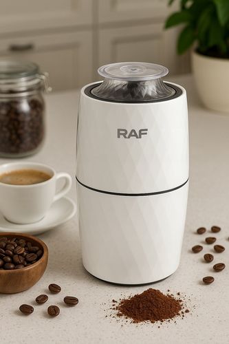 ELEKTRYCZNY MŁYNEK RAF DO MIELENIA KAWY PRZYPRAW ORZECHÓW ZIAREN 4 na Arena.pl