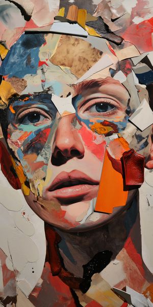 Plakat 50x100cm Podział Samego Siebie zdjęcie 1