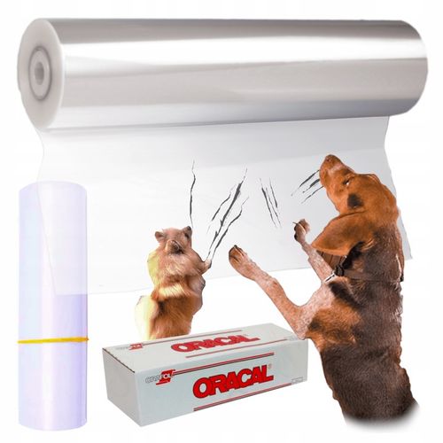 FOLIA OCHRONNA DRZWI PRZECIW DRAPANIU 100x100, 1x1 na Arena.pl