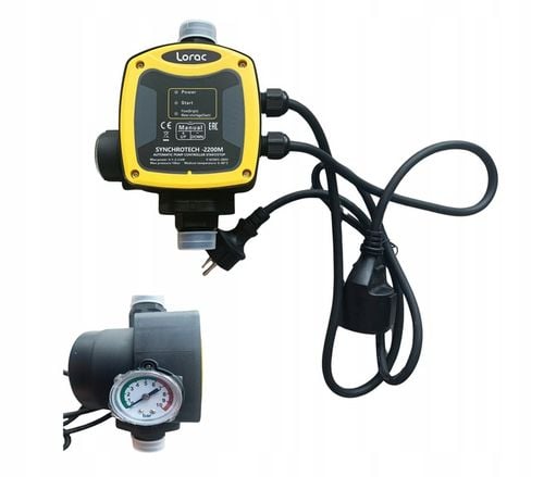 Inteligentny automatyczny sterownik pompy start/stop Lorac Synchrotech 2200 na Arena.pl