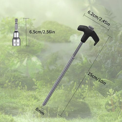 SZPILKI NAMIOTOWE DO NAMIOTU MIKADO DŁUGIE 25CM KOMPLET 12 SZT na Arena.pl