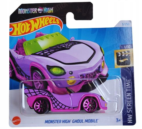 HOT WHEELS MONSTER HIGH GHOUL MOBILE na Arena.pl