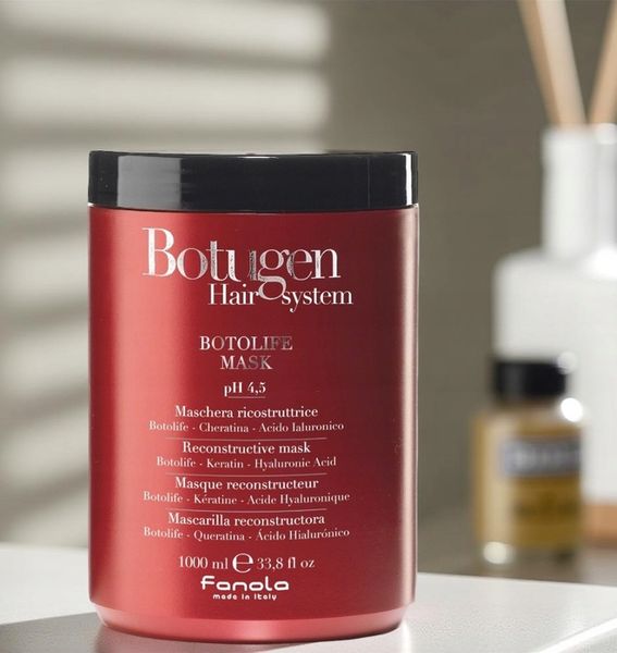 MASKA DO WŁOSÓW ŁAMLIWYCH REKONSTRUUJĄCA FANOLA BOTUGEN BOTOLIFE 1000ML zdjęcie 9