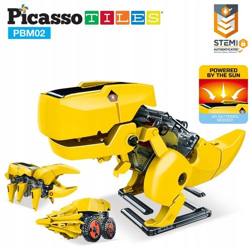 Robot solarny interaktywny 3w1 3 roboty zasilany słońcem edukacyjny na Arena.pl