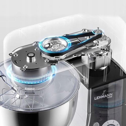 ROBOT PLANETARNY KUCHENNY MIKSER 3 MIESZADŁA HAK MISA OBROTOWA UCHWYT MOCNY na Arena.pl