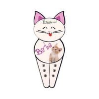 Foto ramka MDF z magnesem - kot - Sublimacja Termotransfer