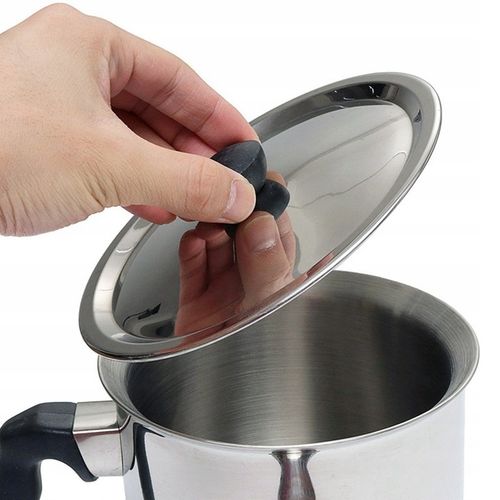 GARNEK DO MLEKA 2L Z GWIZDKIEM GAZ INDUKCJA STALOWY DO GOTOWANIA MLEKA HIT na Arena.pl