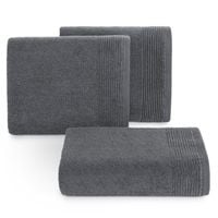 Ręcznik Lari 50X90 cm stalowy bawełna 500 g/m² elegancki