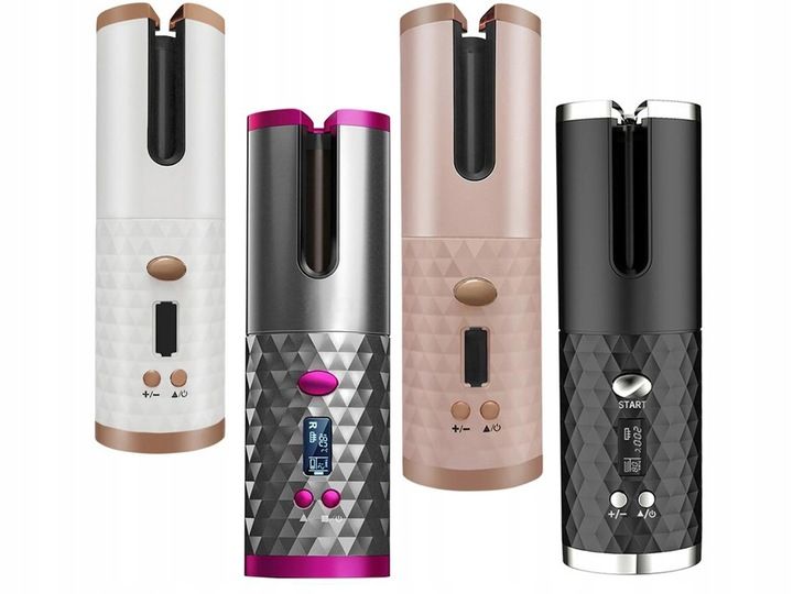 AUTOMATYCZNA LOKÓWKA DO WŁOSÓW OBROTOWA LCD zdjęcie 6