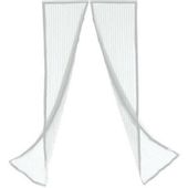 MOSKITIERA NA MAGNES NA DRZWI 80/90/100 x 210/220 BIAŁA DO PRZYCIĘCIA