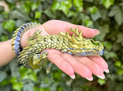 SMOK Przegubowy Figurka Flexi Dragon Druk 3D na Arena.pl