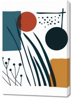 Obraz 70x100cm Przerys nad Treścią