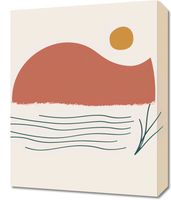 Obraz 40x50cm Serenada Zachodzącego Słońca