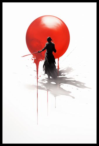 Plakat 40x60cm Samotny Samuraj na Arena.pl