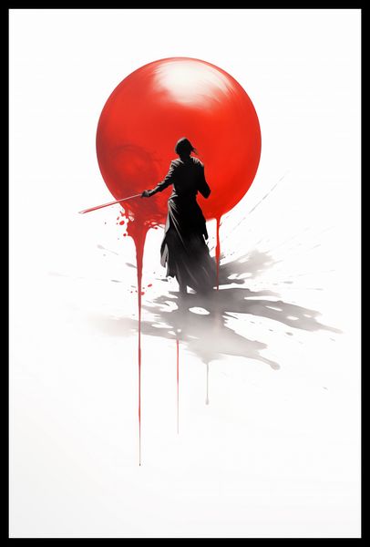 Plakat 40x60cm Samotny Samuraj zdjęcie 2