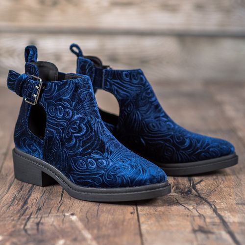 Welurowe Botki r.38 na Arena.pl