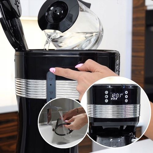 Ekspres przelewowy Air Essence Aroma OverFlow 1,4 l czarny na Arena.pl