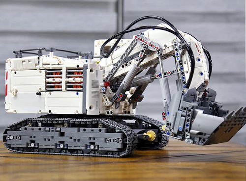 KLOCKI KOPARKA TECHNIC LIEBOHERR APLIKACJA 13130 MOULD KING EXCAVATOR na Arena.pl