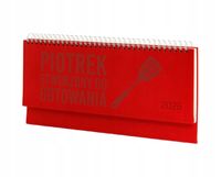 Terminarz kucharza 2026 tyg. kalendarz leżący biurkowy z grawerem