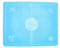 Stolnica SILIKONOWA Mata Kuchenna Z Miarkami Podkładka 50x40cm 4654