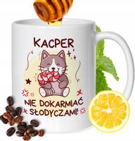 Kubek Dla Kacpra Kolegi Przyjaciela Męża Prezent Z Nadrukiem Biały 330Ml