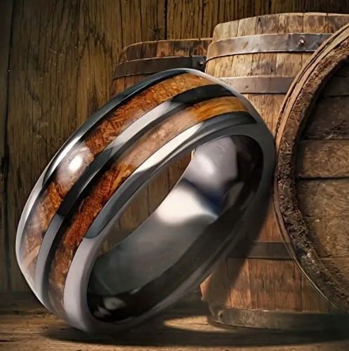 MĘSKA OBRĄCZKA- STAL NIERDZEW R.19/18,9 na Arena.pl