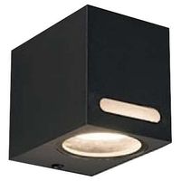 Ogrodowa LAMPA ścienna ASSOS 9123 Nowodvorski zewnętrzna OPRAWA metalowa elewacyjna IP54 czarna