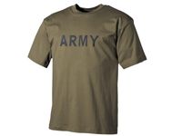 Koszulka t-shirt US wojskowa ARMY oliwkowa 170g/m2