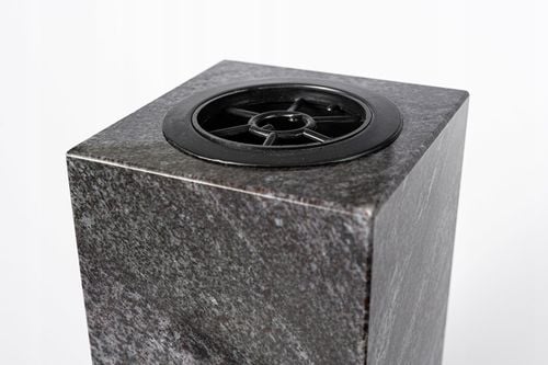 Ekskluzywny Fioletowy Wazon Nagrobny Granitowy Na Pomnik Grób (Orion) 28cm na Arena.pl