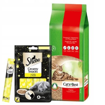 Żwirek drewniany Cat's Best Original Eco Plus 40l na Arena.pl