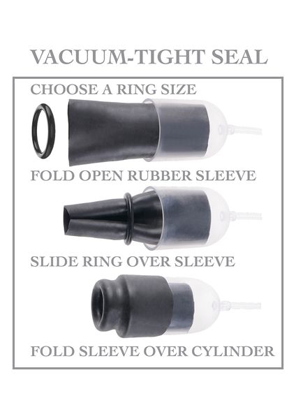 Pompka-Ff Suck N""Stroke Head Pump Black zdjęcie 7