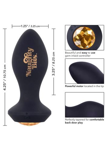 Shake Your Ass Vibr. Butt Plug Black na Arena.pl