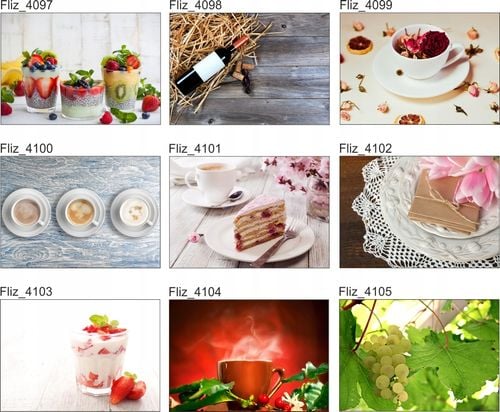 FOTOTAPETA kuchenna DESER MALINY JAGODY 360x240 na Arena.pl