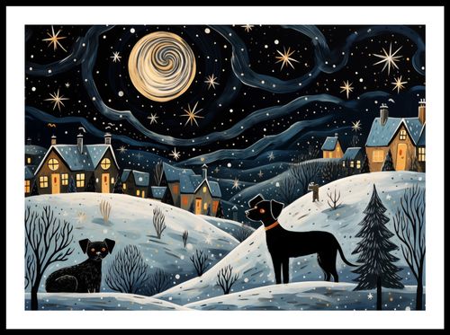 Plakat 70x50cm Nocny Psi Patrol na Arena.pl