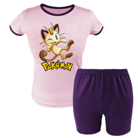 Krótka Piżama dziecięca Pokemon Meowth