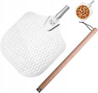 Blacha do pizzy Viaggio perforowana aluminiowa 30,5x35,5 cm