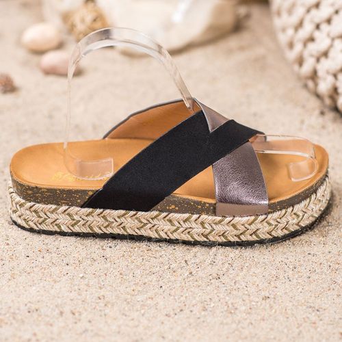 Klapki Na Platformie r.37 na Arena.pl