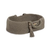 Kosz Mojżesza BOHO bawełniany nosidełko dla lalek - mocca