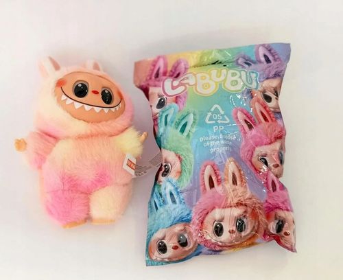 LABUBU TĘCZOWE MASKOTKA LALKA BRELOK FIGURKA PLUSZAK NIESPODZIANKA na Arena.pl