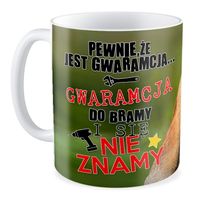 Kubek z nosaczem Gwaramcja do bramy i się nie znamy