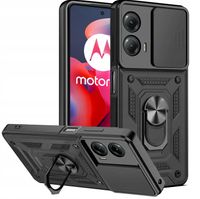 ETUI do MOTOROLA MOTO G24 / G24 POWER / G04 SLIDE RING CASE + SZKŁO SZYBKA