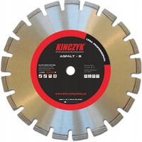 TARCZA DIAMENTOWA 500x12x25,4mm ASFALT-B PROFESSIONAL KINCZYK 21-1025