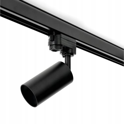 Zestaw szynowy 3 fazowy szyna 2m, 4x oprawa SPECTRUM CZARNY komplet na Arena.pl