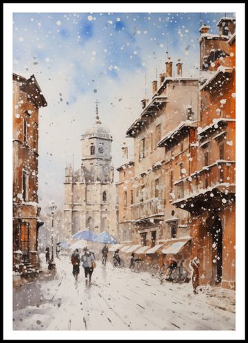 Plakat 70x100cm Urok Starych Miast na Arena.pl