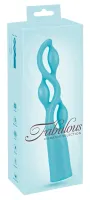 you2toys fabulous wibrator design turkusowy, 25 cm, 3 silniki, usb