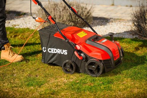 CEDRUS WE40 WERTYKULATOR DO TRAWY AREATOR 2w1 AERATOR + 2 WAŁKI 2000W / 40cm CEDWE40 - EWIMAX - OFICJALNY DYSTRYBUTOR - AUTORYZOWANY DEALER CEDRUS na Arena.pl