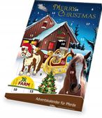 Kalendarz adwentowy dla konia JR FARM 140 g NOWA DOSTAWA 2025