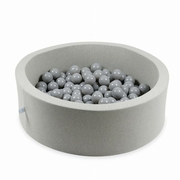 Kulki do zabawy ø7cm 300szt szare zdjęcie 3