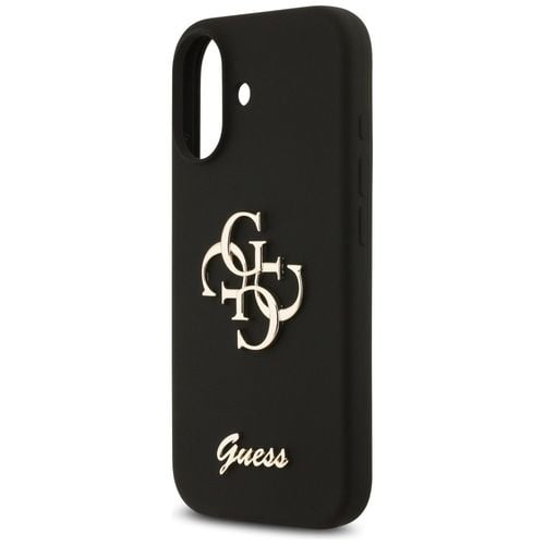 Etui Guess Silicone Big 4G Script do iPhone 17 czarny na Arena.pl